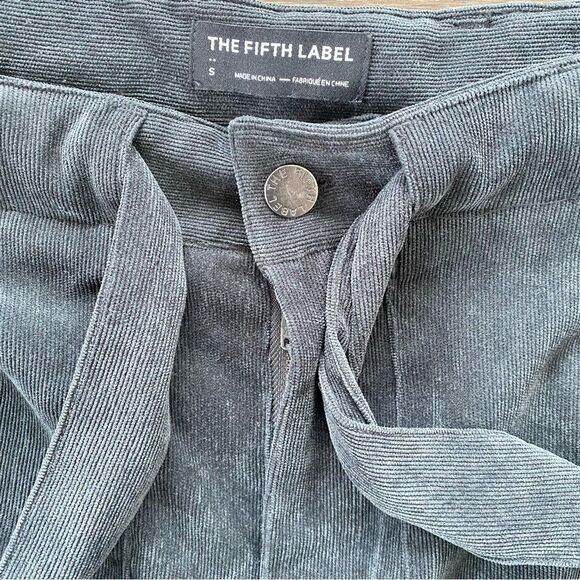 THE FIFTH LABEL | Corduroy Paper-bag Midi Skirt - Picture 10 of 15